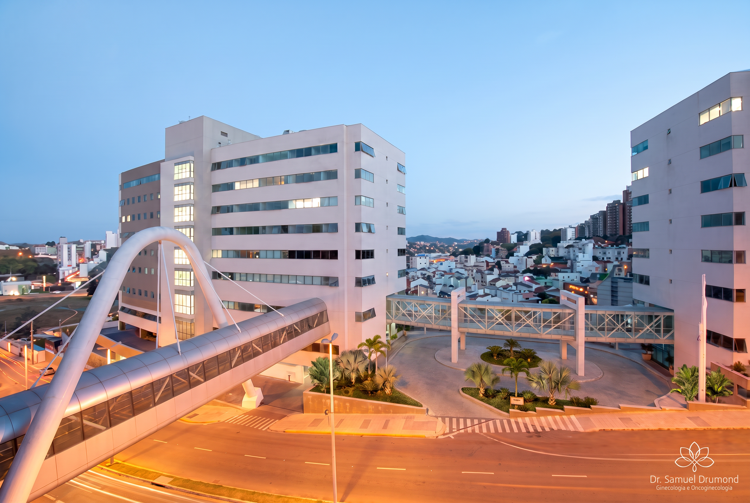 Fachada do Centro Médico Monte Sinai em Juiz de Fora